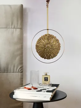 Modernus akmens pramonė prekės modernios led šviestuvo cocina accesorio šiaurės apdailos namų hanglampen kambarį apdaila
