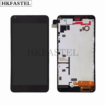 HKFASTEL Originalus LCD Ekranas skaitmeninis keitiklis Ekranas Nokia Lumia 640 Su Priekyje LCD Rėmo Dangtis Remontas, Pakeitimas + įrankiai