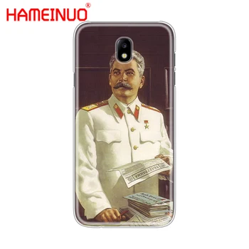 HAMEINUO rusijos Stalino Tsrs padengti telefono dėklas Samsung Galaxy j3 skyrius J5 J7 2017 J527 J727 J327 J330 J530 J730 PRO