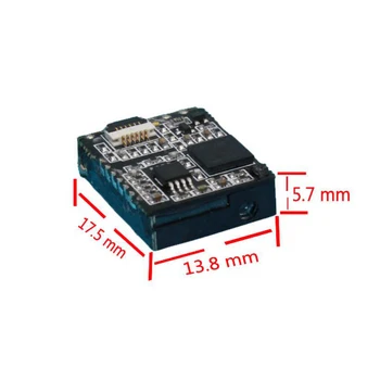 Smart mini dydžio 1D CCD TTL sąsaja įterptųjų brūkšninio kodo skaitytuvo modulis nuolatinio stebėjimo Auto-indukcijos EVAWGIB kioskas kodas modulis