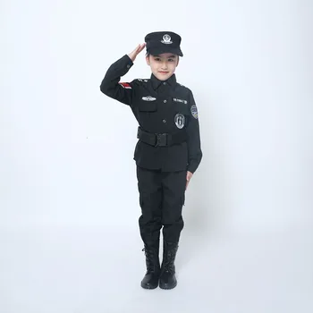 Berniukai Helovinas Specialusis Policininkai Cosplay Kostiumai Vaikams Išgalvotas Karinės Armijos Kostiumas Vaikų Dienos Dovana Vaikams Šalis Nešioti