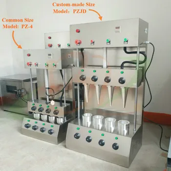 Nemokamas pristatymas 110v naujas pagal Užsakymą pagamintas Pica cone maker mašina ir pagaminti pagal Užsakymą picos krosnies ir vitrinos