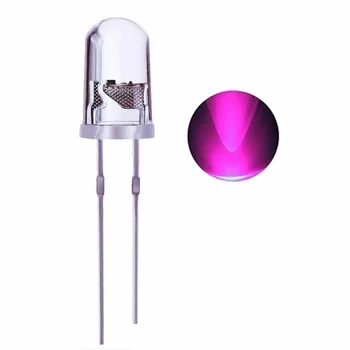 Mėginiai paramos RGB LED šviesos rutuliukų, kurių skersmuo 5mm spalvos šviesos diodų (LED) granulių 4pins,50pcs/daug