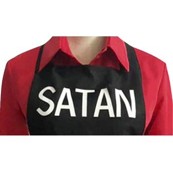 Šėtonas Prijuostė Marškinėliai Cosplay Kostiumas Helovinas Vienodi Kostiumai Rinkiniai Cosplay Cos Priedai Moterų Drabužiai