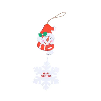 3Pcs Tuoktis Kalėdų Papuošalų, Medinių Ornamentu Kalėdų Medžio Kabo Žymes Pakabukas įdėti į lentelę 