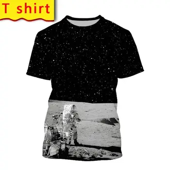 Juokinga astronautas hoodie palaidinukė 3d spausdinimo vyrų harajuku megztinis švarkas grafinis marškinėliai streetwear šortai hip-hop drabužius antklodė
