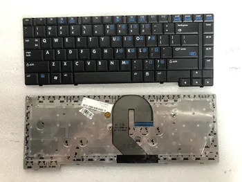 Naujas JAV UI juoda klaviatūra HP Compaq 6710b 6715b 6710 6710s 6715s nešiojamojo kompiuterio klaviatūra pats, kaip ir nuotraukas