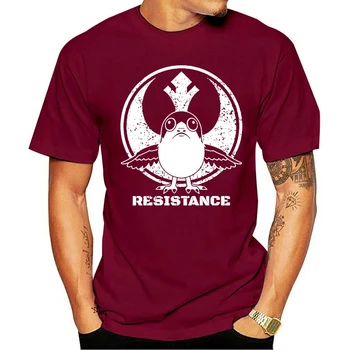 A última resistência Jedi Porgtela Kavos Vyrų Nova 2021 t-shirt impressão Teisės