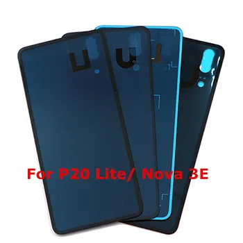 1X Naują Galinį Dangtelį Stiklo Būsto Huawei P20 Lite / Nova 3E