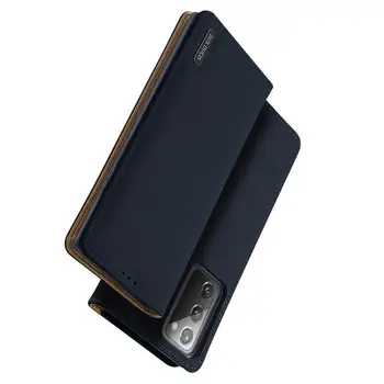 Dėl Samsung Note 20 Mobiliojo Telefono Dangtelį Magnetinio Odinis Apsauginis dėklas su Kortelės Lizdas Laikiklis