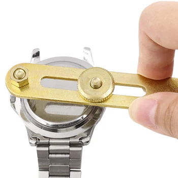 Metalo Žiūrėti Remonto Įrankių Reguliuojamas Nugaros Atveju Dangtelio Atidarytuvas Valiklis Varžtas Watchmaker Atidarykite Baterijos Keitimas Įrankis Žiūrėti Reikmenys
