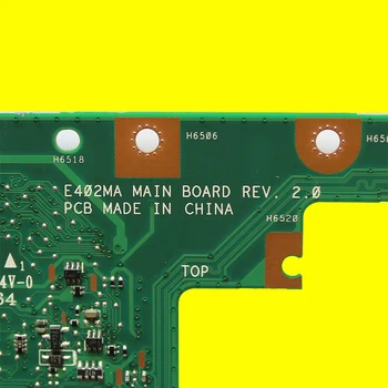Už Asus E402MA E502MA E402M E502M N2840 4GB Atminties nešiojamas plokštė išbandyti darbo, originalus mainboard bandymo gerai