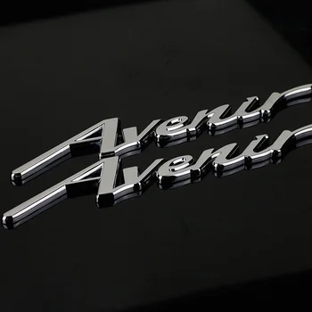 Avenir Automobilio Sparnas Įkrovos Lipdukas C Ramstis 3D Metalo Auto Pusėje Ženklelis Emblema Tiuningo Buick Lacrosse Regal Enclave Įsivaizduoti Avenir