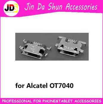 JDS Už Alcatel One Touch POP C7 Dual 7041D 7040 7041 OT7040 Micro USB Įkrovimo Įkrovimo Jungtį Prijunkite Dock Lizdas Uosto Dalys