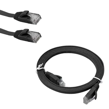 Aukštos Kokybės 1,8 M(Black)/2 M(Balta/Mėlyna/Oranžinė) 32FT Butas Ethernet CAT6 RJ45 Tinklo Kabelis Pleistras Švino Maršrutizatorius Smart TV