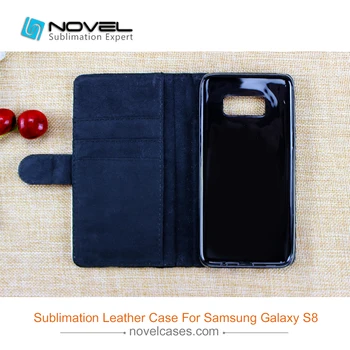 Naujas stilius PU odos, telefono dėklas, skirtas Samsung S8