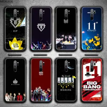 Kpop BIGBANG Telefoną Atveju Redmi 9A 8A 7 6 6A 9 Pastaba 8 8T Pro Max Redmi 9 K20 K30 Pro