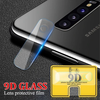 9D Atgal Fotoaparato Objektyvo Stiklo Samsung Galaxy A30 A50 A50S A70 S8 S9 S10 Plius S10 5G Kameros Ekrano Apsauginis Stiklas