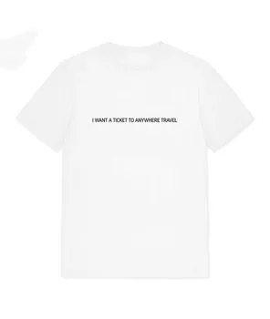 Sugarbaby Noriu Bilietą Į bet Kur Keliauti, T-Marškinėliai trumpomis Rankovėmis Mados Atsitiktinis Viršūnes Tee Aukštos kokybės Tumblr Mergaičių marškinėliai