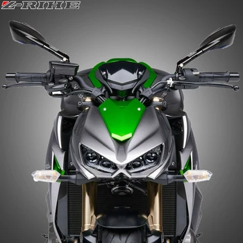 Universalūs Motociklo veidrodėlis šoninis galinio vaizdo Už Suzuki GSXR SV650 GSR750 kawasaki Z800 Z1000 Z750 Honda BMW Hyosung