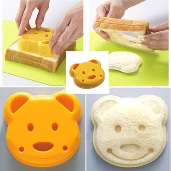 Naujas Sandwich Pelėsių Mielas Lokys Formos Duona Tostą Pelėsių Sumuštiniai Maker 