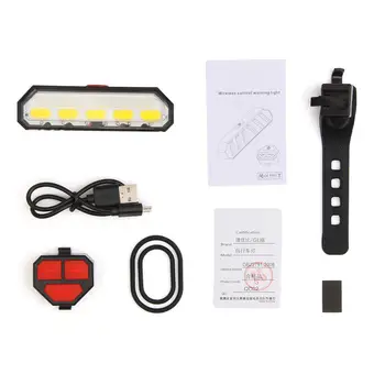 Smart Nuoma Uodegos Šviesos Itin Šviesus Dviratis Dviračio Šviesos diodų (LED) užpakalinis žibintas Galiniai Saugos Įspėjimas Dviračių IPX4Waterproof LED Bevielis