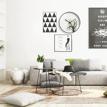 Paprastas Gyvenimo Kambario Sienos Laikrodį, Modernus Dizainas, Senoviniai Laikrodžiai Sienos Kinų Virtuvės Kūrybos Reloj Sumalti Išjungti Namų Puošybai AA50ZB