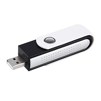 USB Jonizatoriaus Pasukti Mini Auto Automobilio Aksesuaras Oro Valytuvas Deguonies Baras, Automobilių Vidaus Apdaila, Namų Oro Gaiviklis