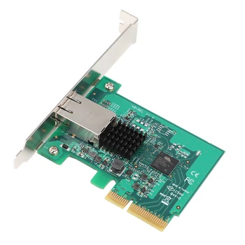 PCIe 10 Gigabit Ethernet Tinklo plokštė PCI express 1 RJ45 Port adapteris 10/100/1000/10000 Base-T Tinklo LAN Controller