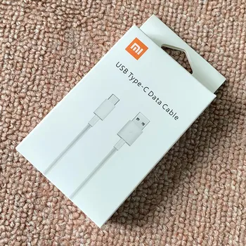 Xiaomi Mi Greito Įkroviklio Kabelį 2A 100CM USB 3.0 C TIPO Greitai Įkrauti Kabeliu Mi 5 6 8 9 K20 K30 Redmi Pastaba 7 8 10 Pro A2 A3