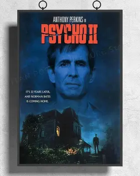 H102 Psycho II filmas Anthony Perkins 2 Sienos Lipdukas Šilko plakatus Namų Puošybai