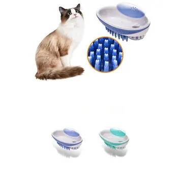 Pelės forma pet vonia, masažas šepečiu ABS, TPR PS Mažų ir vidutinių cats&dogs vonios šepetys 
