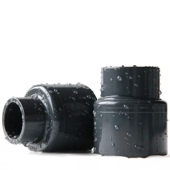 1pcs I. D 50-63mm PVC Tiesiai Mažinti Jungtys Vandens Vamzdžių Adapterių Žuvų Bako Vamzdelis Bendras Sodo Laistymui Detalės