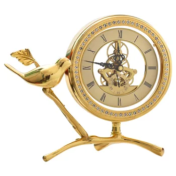 Modernūs, Prabangūs Kūrybos Stalo Laikrodis Aukso, Vario Paprastų Amerikiečių Minimalistinės Stalo Laikrodis Kambarį Namuose Dector Reloj Sumalti G5B