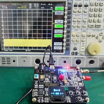 Karšto SV-ADF4351 OLED Ekranas Plėtros Taryba RF Profesinės 35M-4.4 G Tiksli Signalo Generatoriaus Modulis Dažnio Sintezatorius