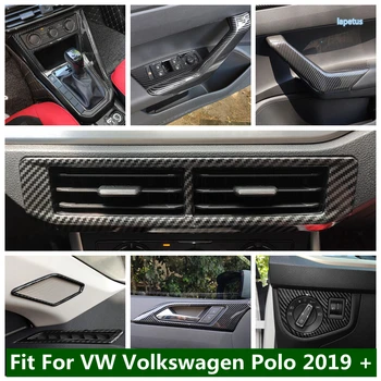 Priekinis Mygtukas / Ramstis Po Garsiakalbis / Lango Jungiklis / Durų Traukti rutulio formos rankena Dubenėlį, Padengti Apdaila VW Volkswagen Polo 2019 m. - 2021
