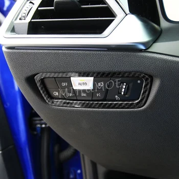 Anglies Pluošto Interjero prietaisų Skydelio Perjungti Padengti Supa Slenkstukai BMW 3-Serija G20 Sedanas G21 Sedanas 2019 2020