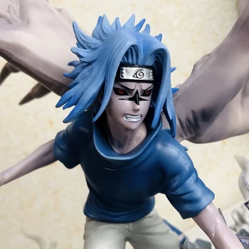 Anime Naruto Shippuden Uchiha Sasuke Prakeikimas sandarinimo Forma GK Statula Anime NARUTO Pav Modelis Žaislas Vaikų Helovinas Dovanos
