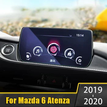 Dėl Mazda 6 Atenza 2019 2020 Grūdintas Stiklas, Automobilių Navigacijos LCD Touch Screen Protector Ekrano Plėvelė Anti Nulio