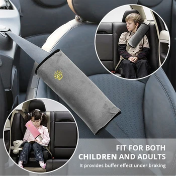 Universalus Automobilinis Auto Saugos Diržas Diržai Pečių Trinkelėmis Padengti Vaikų Pečių Saugos Diržai Apsauga Pagalvėlė Paramos Pagalvė