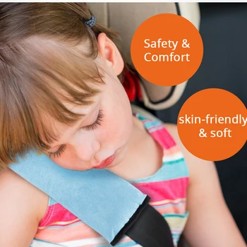Universalus Automobilinis Auto Saugos Diržas Diržai Pečių Trinkelėmis Padengti Vaikų Pečių Saugos Diržai Apsauga Pagalvėlė Paramos Pagalvė