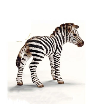 7.5 CM Simulational PVC Kūdikių Zebra Gyvūnų Modelius, Duomenys Pigūs Žaislai Vaikams Kolekcijos