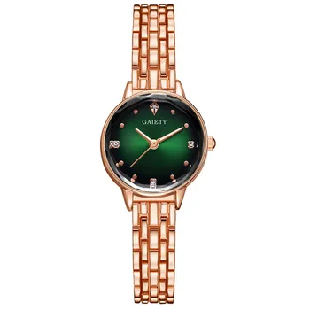 Prabanga Moterų Laikrodžiai Rose Aukso Diržas Paprasta Europos Stiliaus Žiūrėti Kvarco Lady Laikrodis Moterų Mados Suknelė Laikrodžio Apyrankė#D
