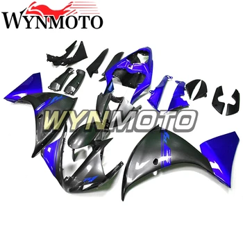 Purvasargiai Už Yamaha 2009 m. 2010 m. 2011 YZF1000 R1 09 10 11 YZF R1 Įpurškimas, Kėbulo Rinkinys, Pilka, Mėlyna
