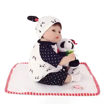 NPK 40cm Silikono kūdikis reborn lėles, tikroviška lėlė atgimsta kūdikių žaislai mergina rožinė princesė dovana brinquedos vaikams