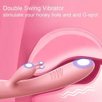 Sekso Žaislai Stiprus Dildo Vibratorius G-Spot Rabbit Vibratorius Klitorio Stimuliatorius Makšties Pūlingas Massager Moterims, Moteriška Masturbacija