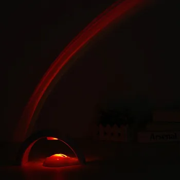 LED Spalvinga Vaivorykštė Naktį Šviesos Romantiška Vaivorykštė Projektoriaus Lempa Universalus Projekcija Lempa Nešiojama Lempa Namų Dekoro Vaikams