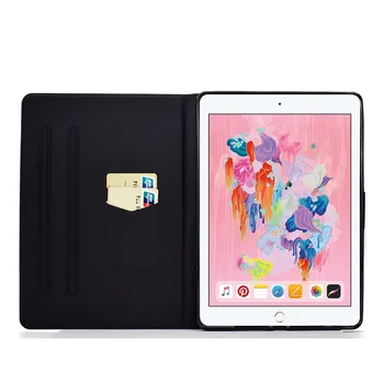 Flip Case For iPad 10.2 Atveju 2019 A2200 A2198 A2232 10.2 colių Funda Stovėti Tablet Mados Modelis Dramblys Šuo Fundas Coque Dangtis