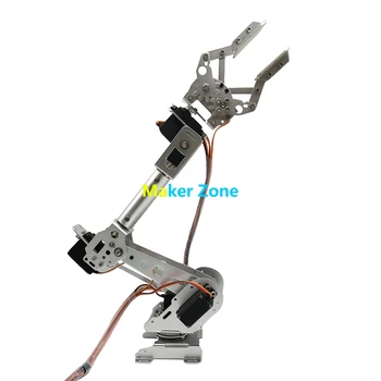 6 dof roboto manipuliatoriaus metalų lydinių mechaninės rankos,Su Letena CL-3 HM-S07 HM-S10 ,dėl minėto sprendimo Arduino robotas švietimo mokymo platforma