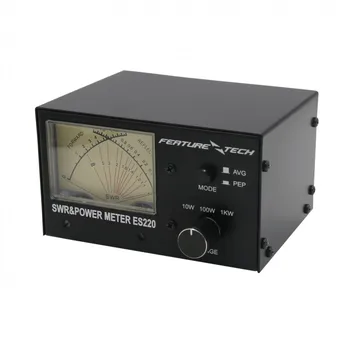 ES220 V2 1000W VHF/UHF Dual Band 140-480MHz SWR Galios Matuoklis